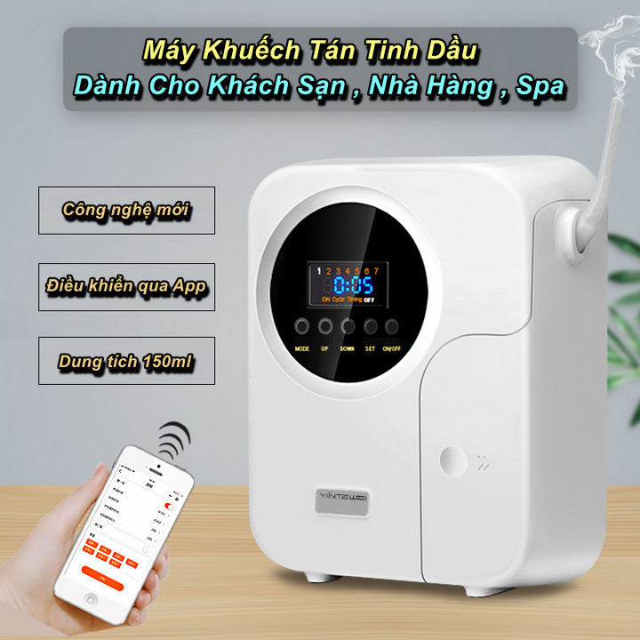 Máy Xông Tinh Dầu Công Nghiệp Cho Khách Sạn, Cửa Hàng, Spa SmartScent EuroTech APP - Home Decor Furniture