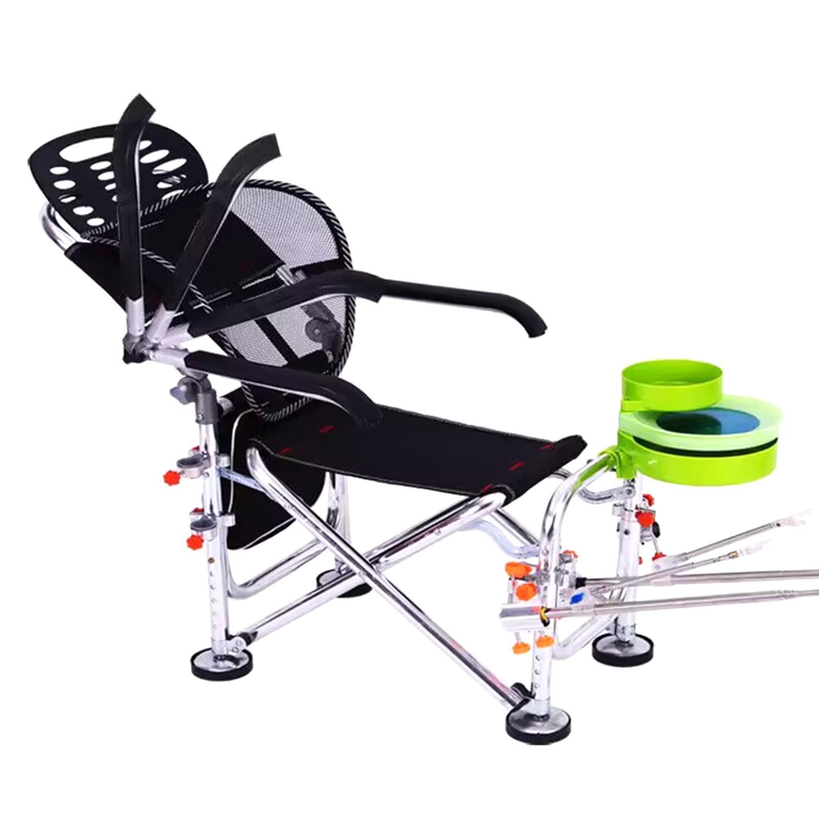 Fishing Chair Armrest Arm Rest Casual Sturdy Comfortable Metal Handrail Folding Chair Armrest for Fishing Beach Chairs Hiking