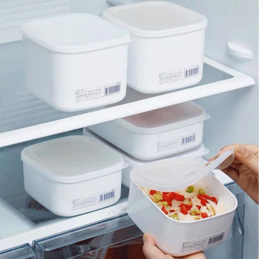 Hộp nhựa đựng thực phẩm White Pack nội địa Nhật Bản