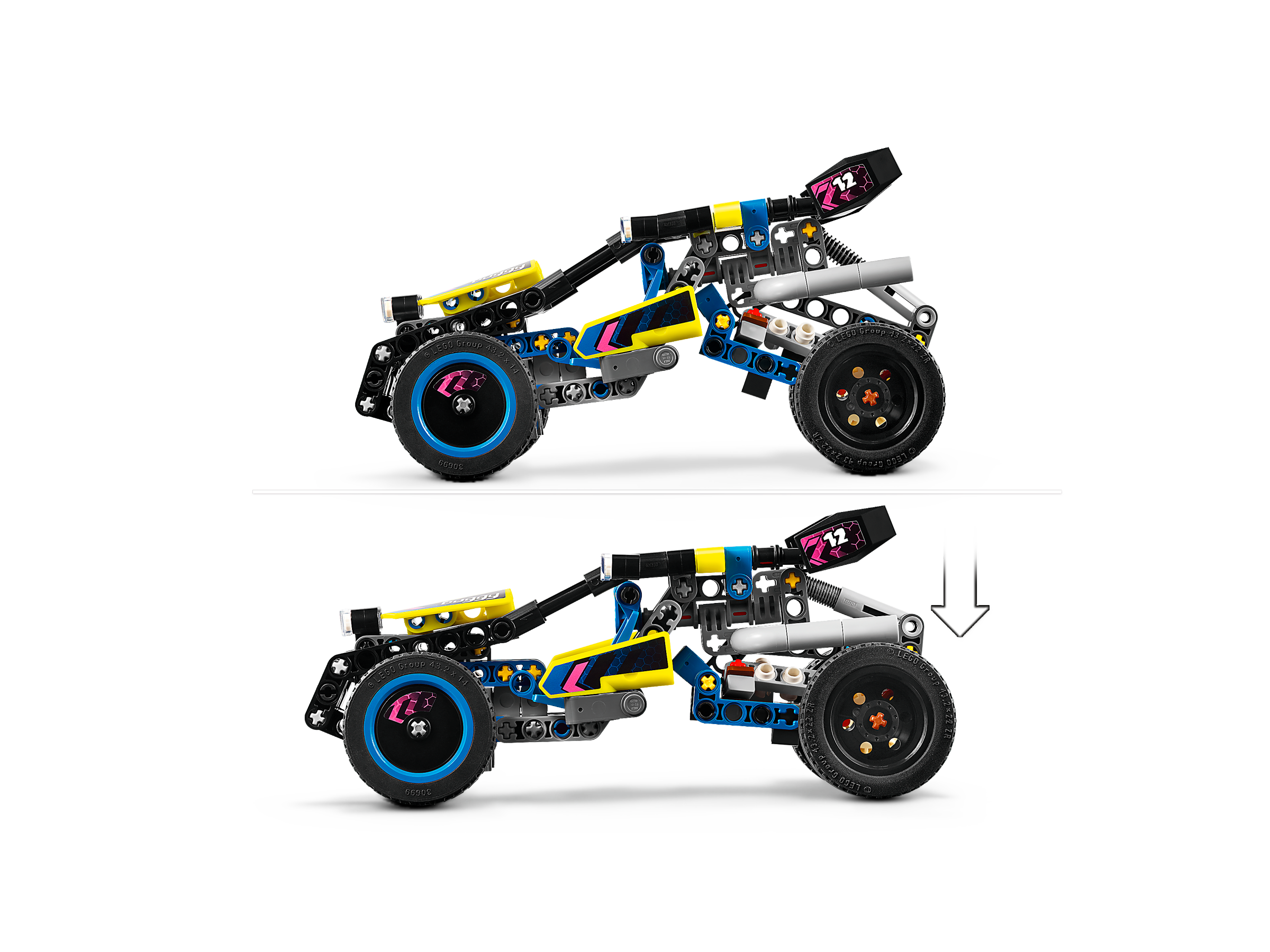 Đồ Chơi Lắp Ráp Xe Đua Vượt Địa Hình - Off-Road Race Buggy - Lego Technic 42164 (219 Mảnh Ghép)