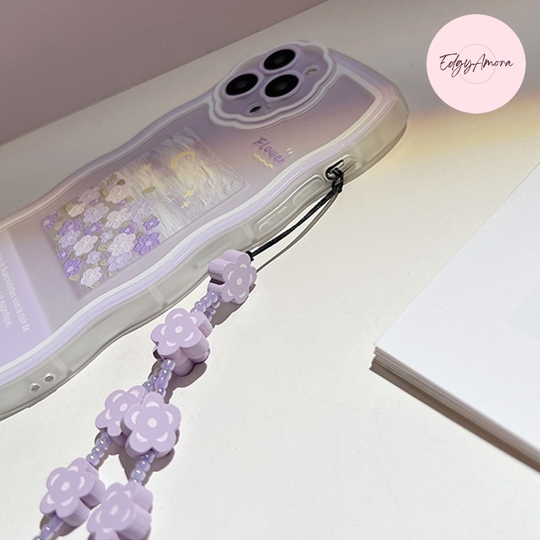 Ốp lưng Iphone chống sốc hình hoa tím dành cho Iphone 11 / Phone 11 Pro / Iphone 11 Pro Max / Iphone 12 / Iphone 12 Pro / Iphone 12 Pro Max / Iphone 13 / Iphone 13 Pro / IPhone 13 Pro Max / Iphone 14/ Iphone 14 Pro / Iphone 14 Pro Max