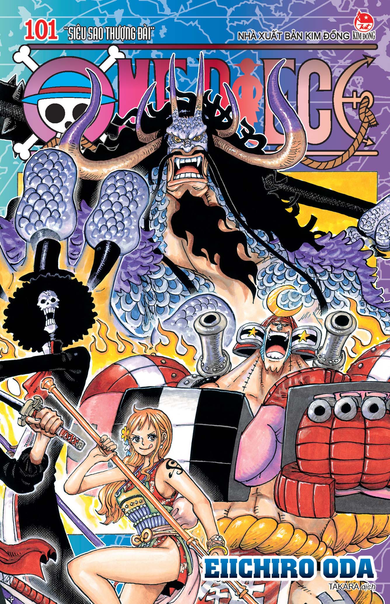 One Piece - Tập 101 - Bìa rời