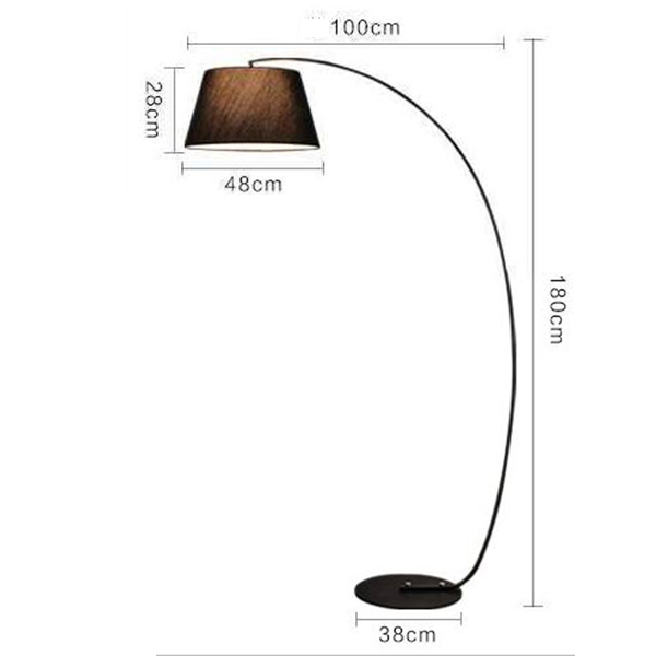 Đèn trang trí phòng khách - đèn sàn sofa - đèn cây đứng cao cấp FLOWER DC9002