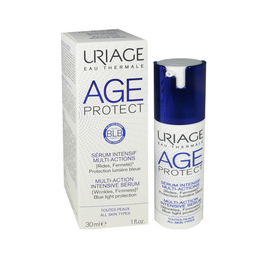 Uriage Age Protect Multi-Action Intensive Serum: Tinh Chất Dưỡng Ẩm và Chống Lão Hóa (30 ml)