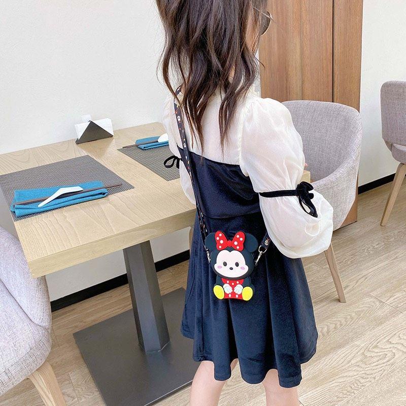 Túi , Ví đeo chéo nhỏ xinh cho bé , Chất liệu cao su non ,mềm và an toàn