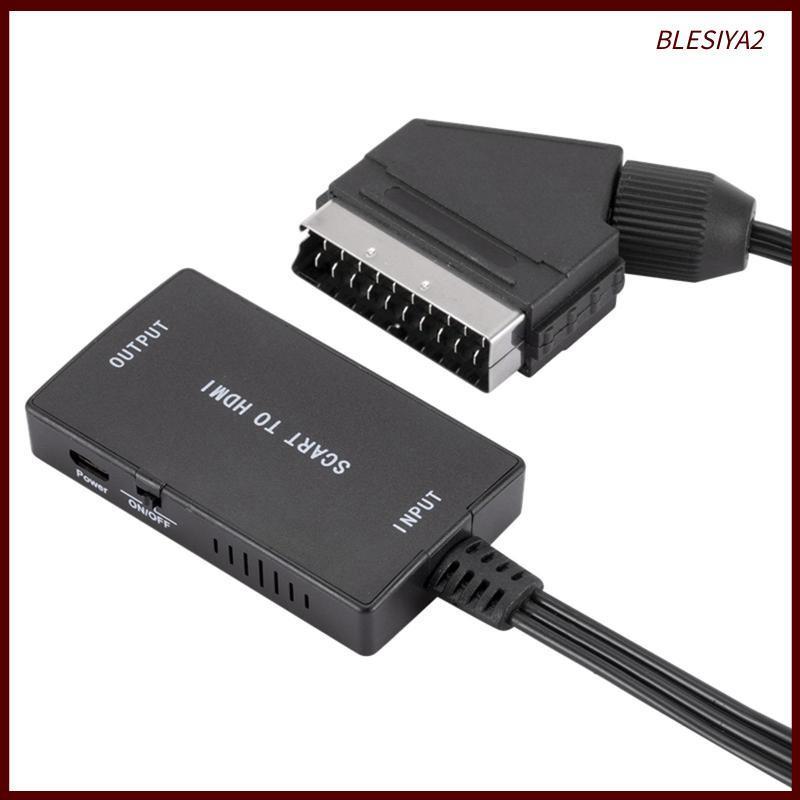 Bộ chuyển đổi Scart sang HDMI Video 1080p/720P Audio đầu ra cho DVD TV