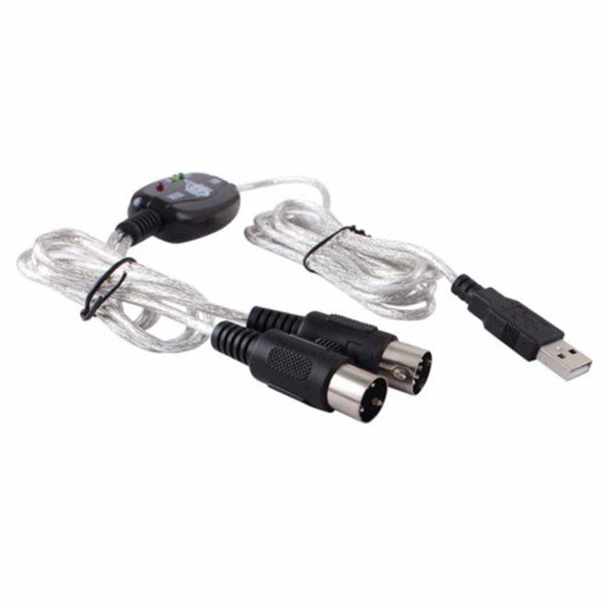 Cáp Midi to USB cho đàn Organ kết nối Máy tính