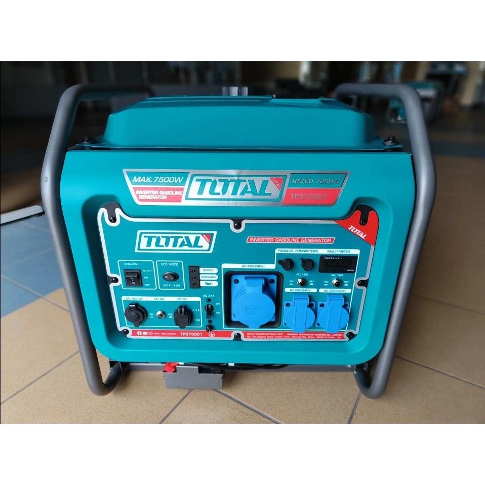 MÁY PHÁT ĐIỆN DÙNG XĂNG BIẾN TẦN 7.5KW TOTAL TP375001 - HÀNG CHÍNH HÃNG