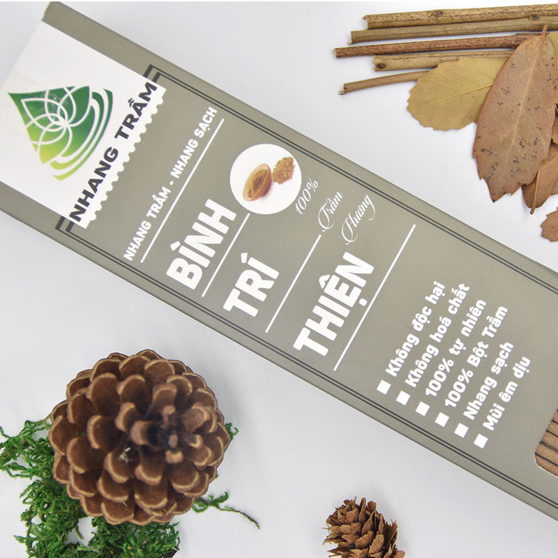 Nhang Trầm Bình Trí Thiện Hôp 120 Thanh