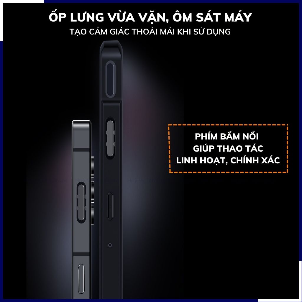 Ốp lưng redmagic 8 pro, 8 pro plus chống sốc xundd bảo vệ camera chống ố vàng phụ kiện điện thoại huỳnh tân store