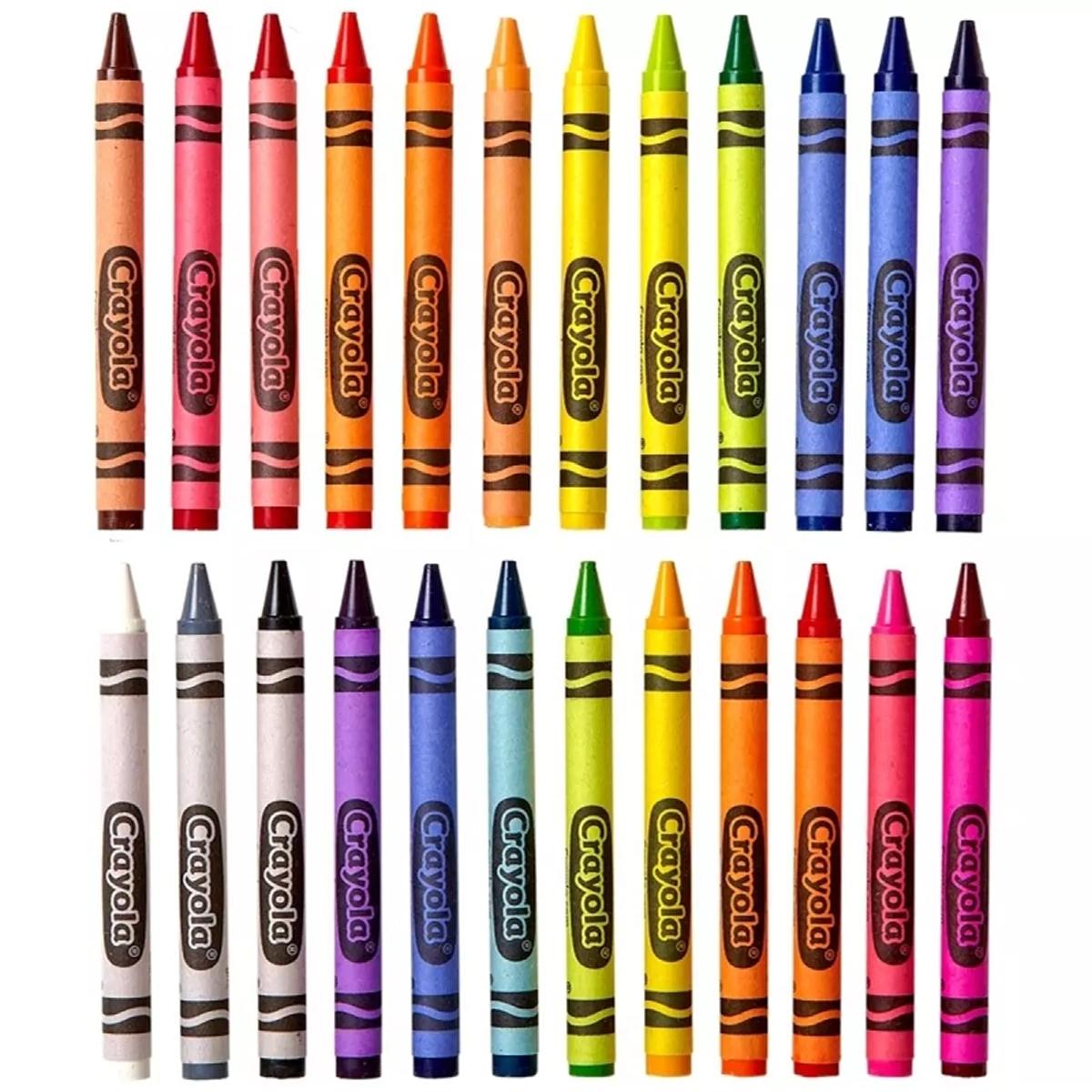 Hộp 24 Bút Sáp Màu Crayon - Crayola 523024