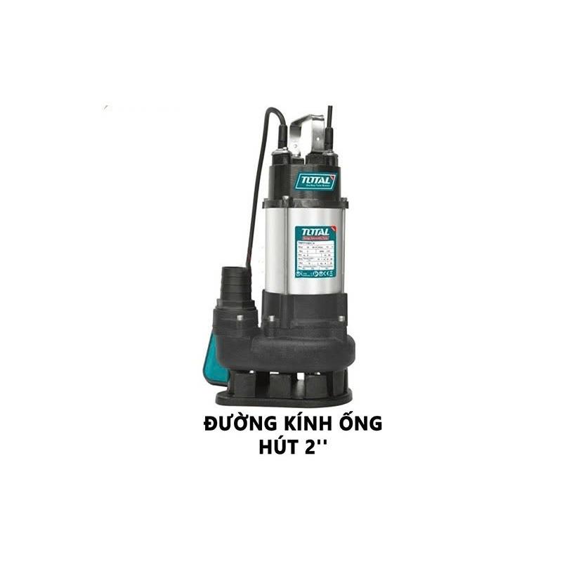 MÁY BƠM CHÌM NƯỚC THẢI BH 3 THÁNG 1100W TOTAL TWP7110016 - HÀNG CHÍNH HÃNG
