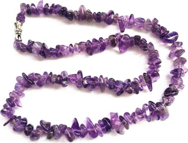 Vòng cổ nữ thạch anh tím VC6