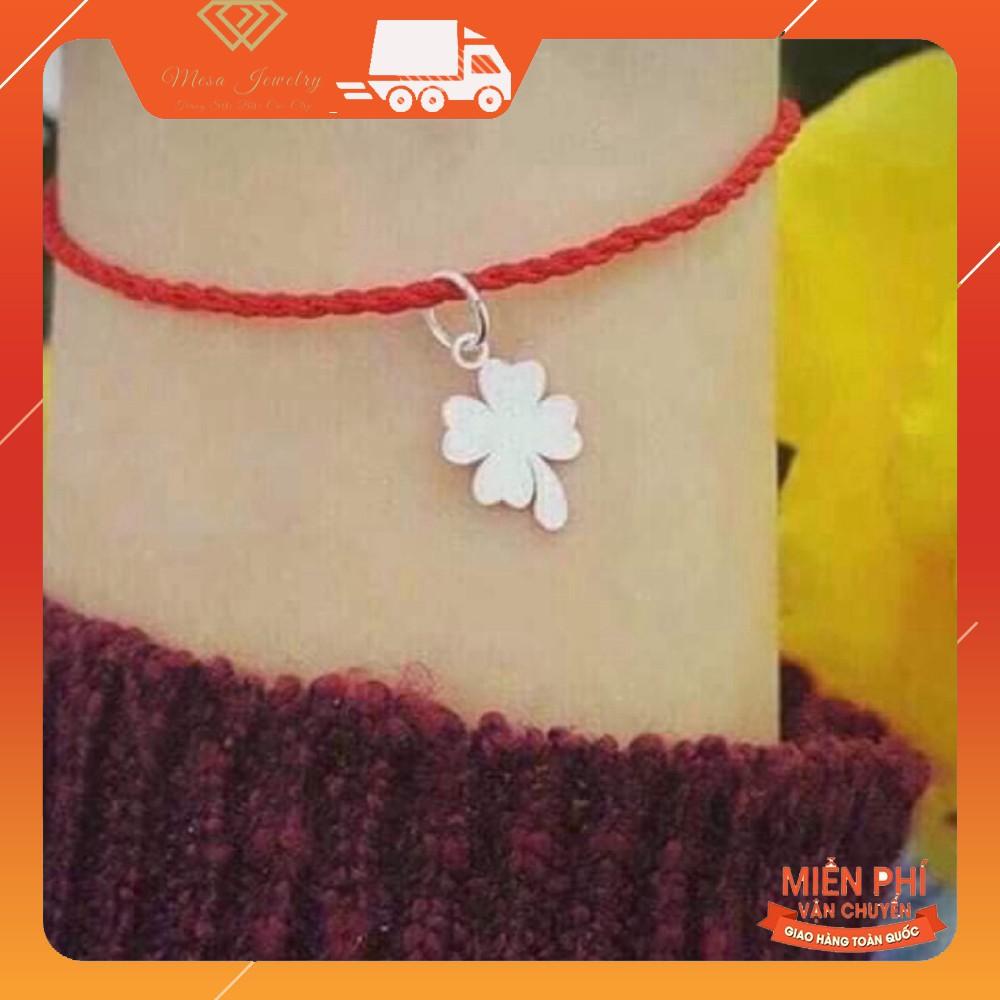 Chỉ đỏ Cỏ 4 lá may mắn