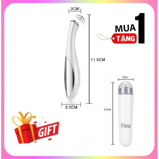 Combo 02 Máy Massage Rung Châm Cứu Không Dây Châm Cứu Mát Xa Mini Cầm Tay (Hàng Có Sẵn 100%) FS1069