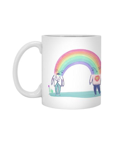 Ly Cốc Sứ Cao Cấp hình Rainbow Gents
