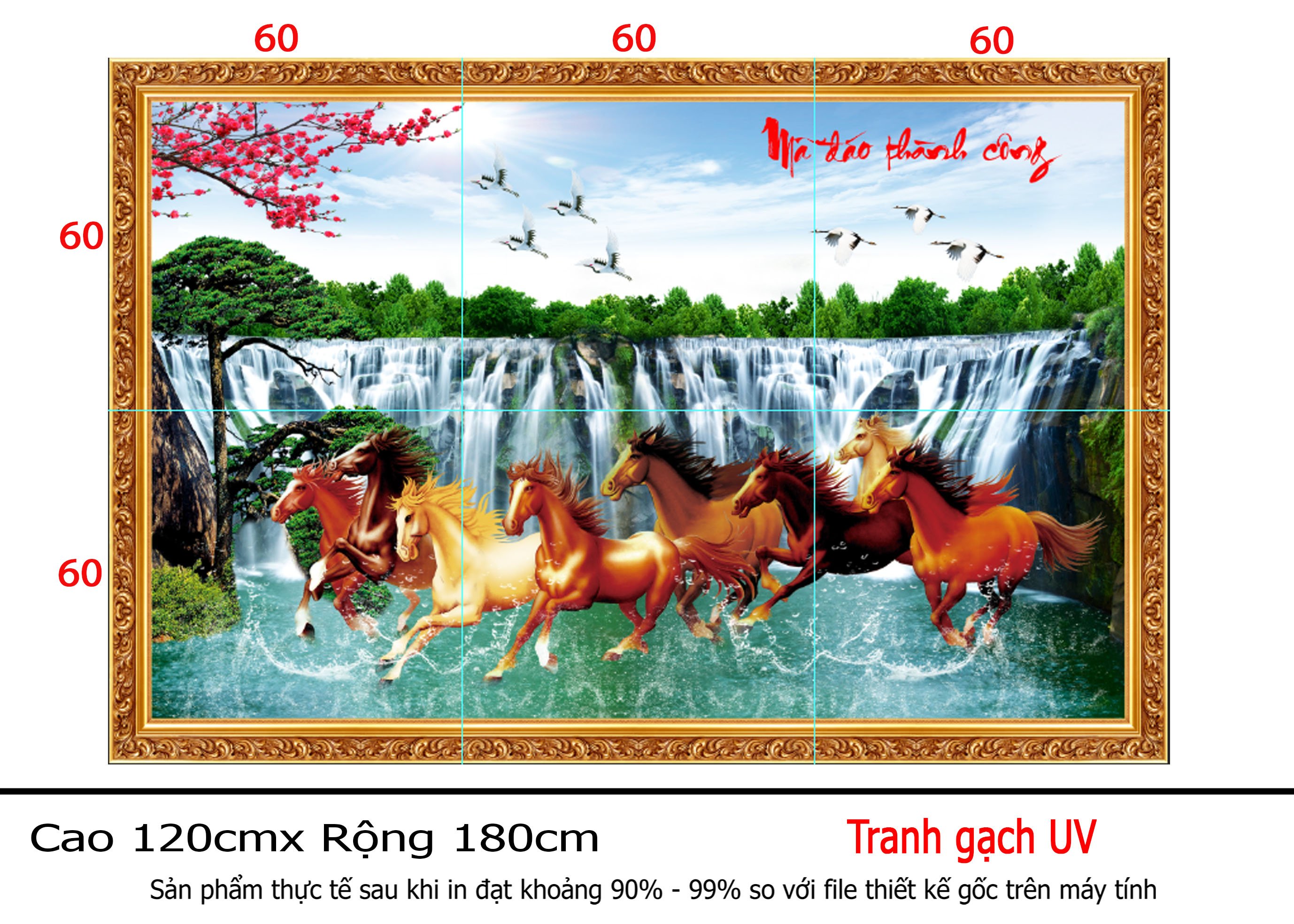 Tranh gạch 3d mẫu 14
