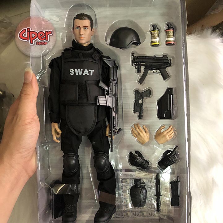 Mô hình lính 1:6 30cm NB06 SWAT - Action Figure