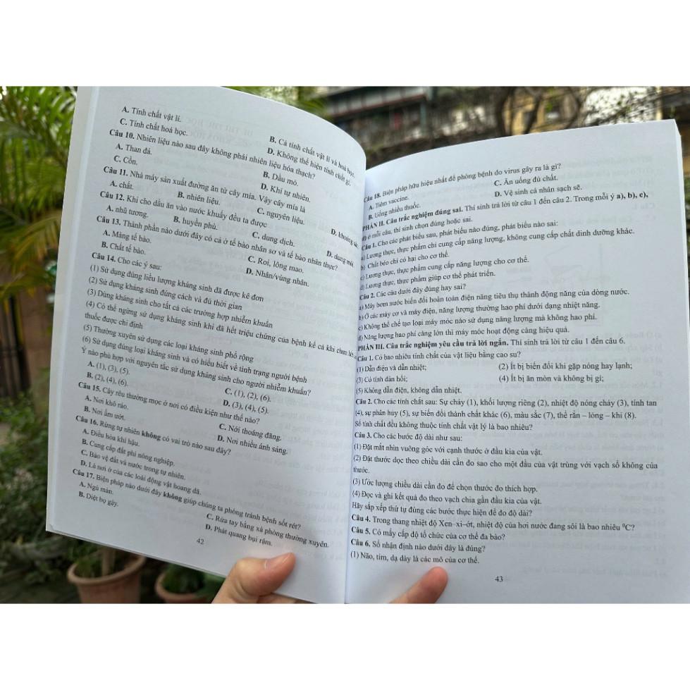 Sách - 36 Đề Thi Học Sinh Giỏi Khoa Học Tự Nhiên 6 #huongbook