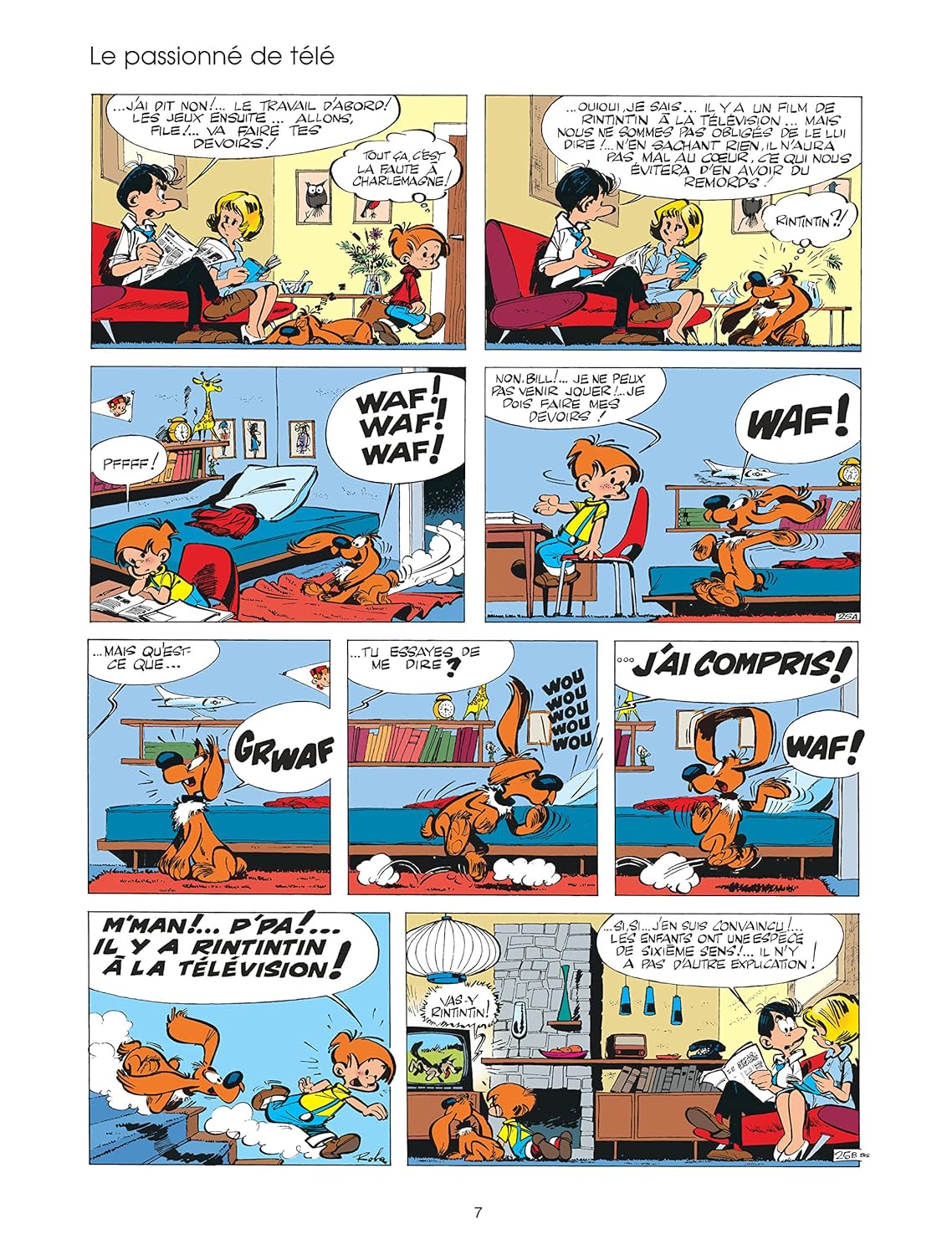 Truyện tranh tiếng Pháp - Boule &amp; Bill - Tome 2 - Boule Et Bill Deboulent