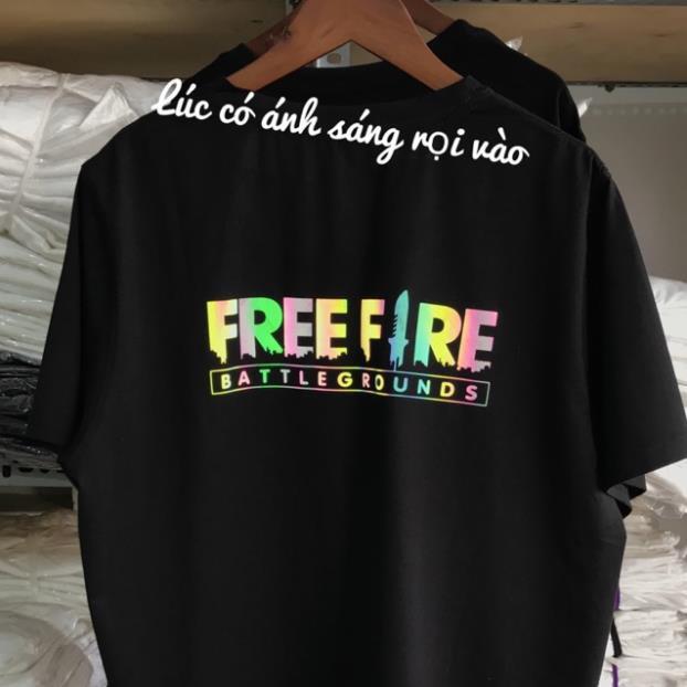 Áo Thun FreeFire Nam Ngắn Tay Cổ Tròn Thời Trang