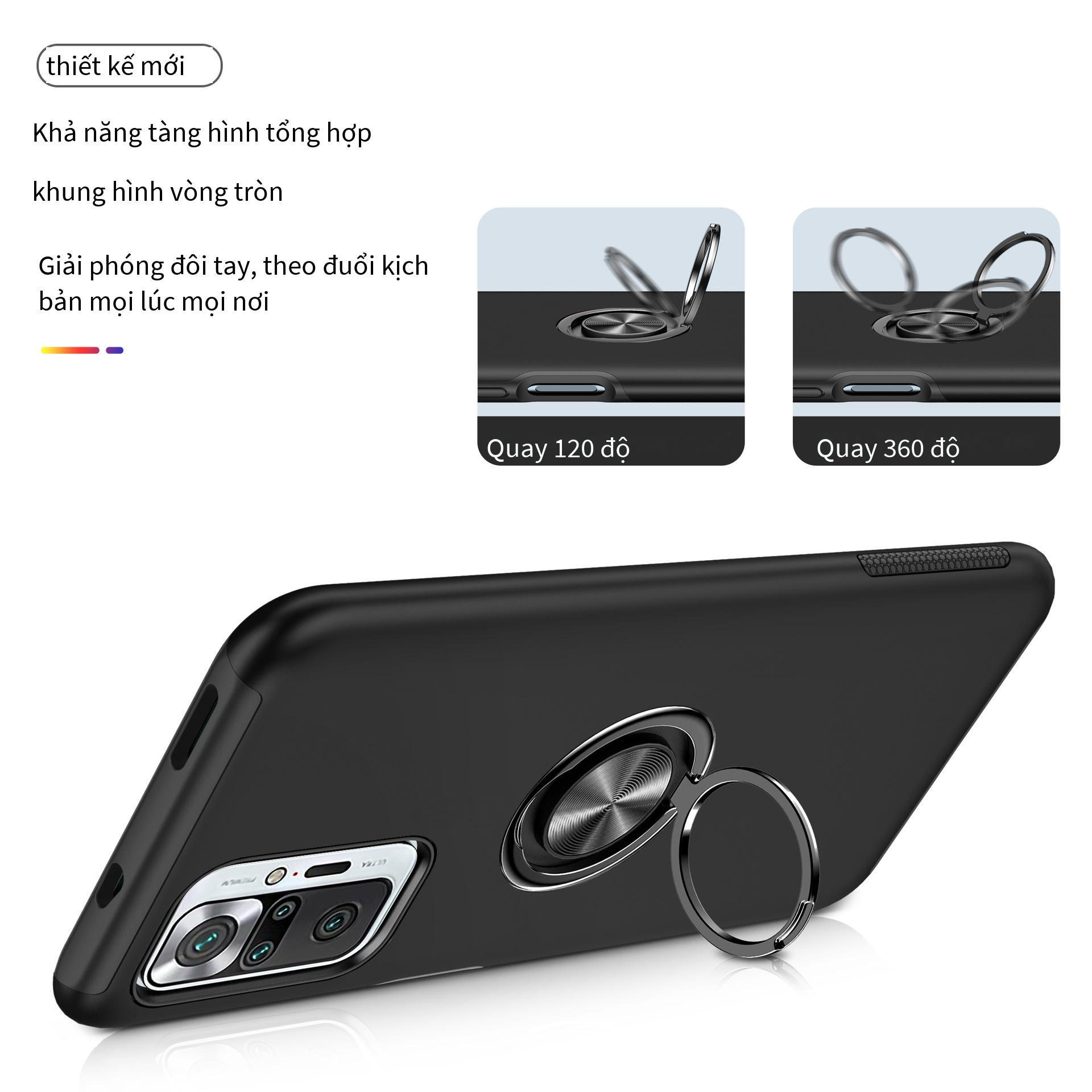 Đảm bảo chất lượng Vỏ điện thoại di động Yinshen phù hợp cho Xiaomi note10 \ note 10pro cảm giác da hút từ tính giá đỡ vô hình chống rơi