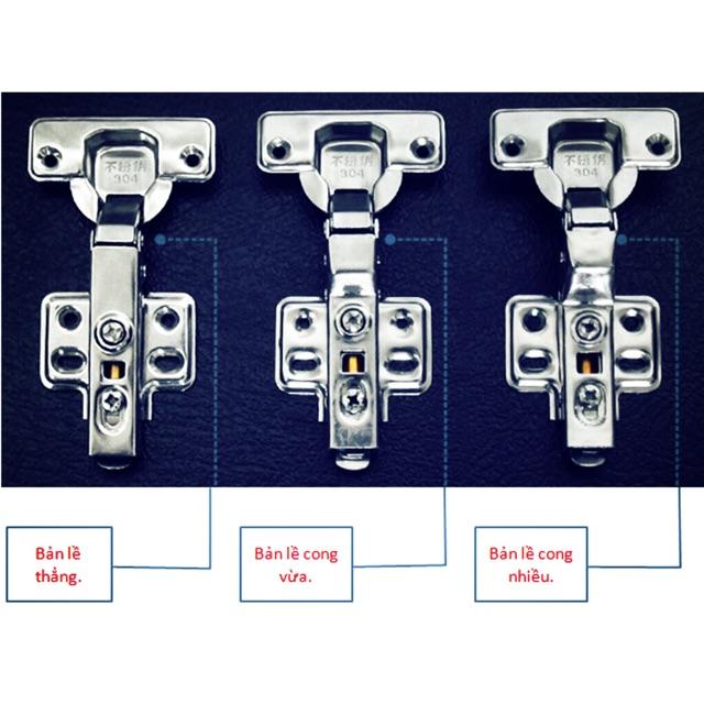 Bản lề Cửa tủ nội thất Inox