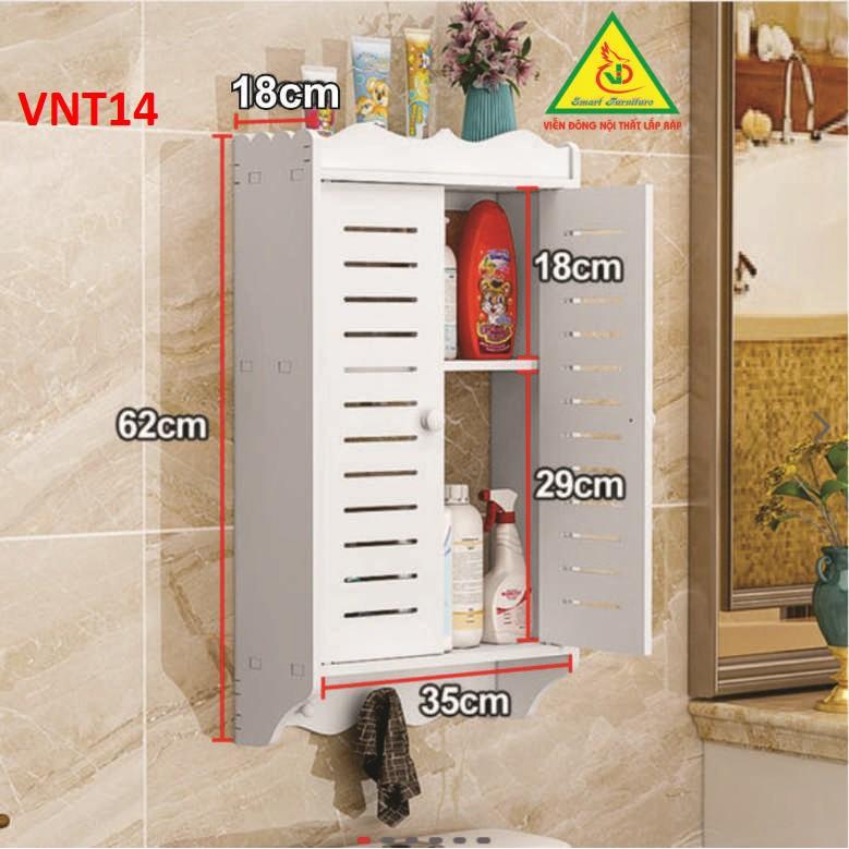 TỦ NHÀ TẮM CHỐNG THẤM NƯỚC VNT14- NỘI THẤT LẮP RÁP