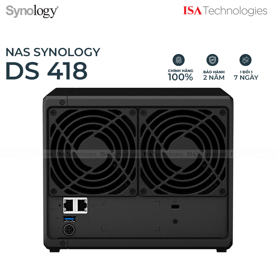 img Thiết Bị Lưu Trữ Mạng Nas Synology DS418 Hàng Chính Hãng