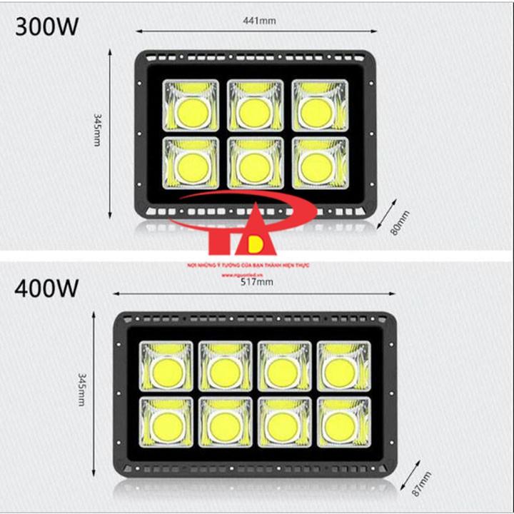 Đèn pha led 400w - Pha 400w