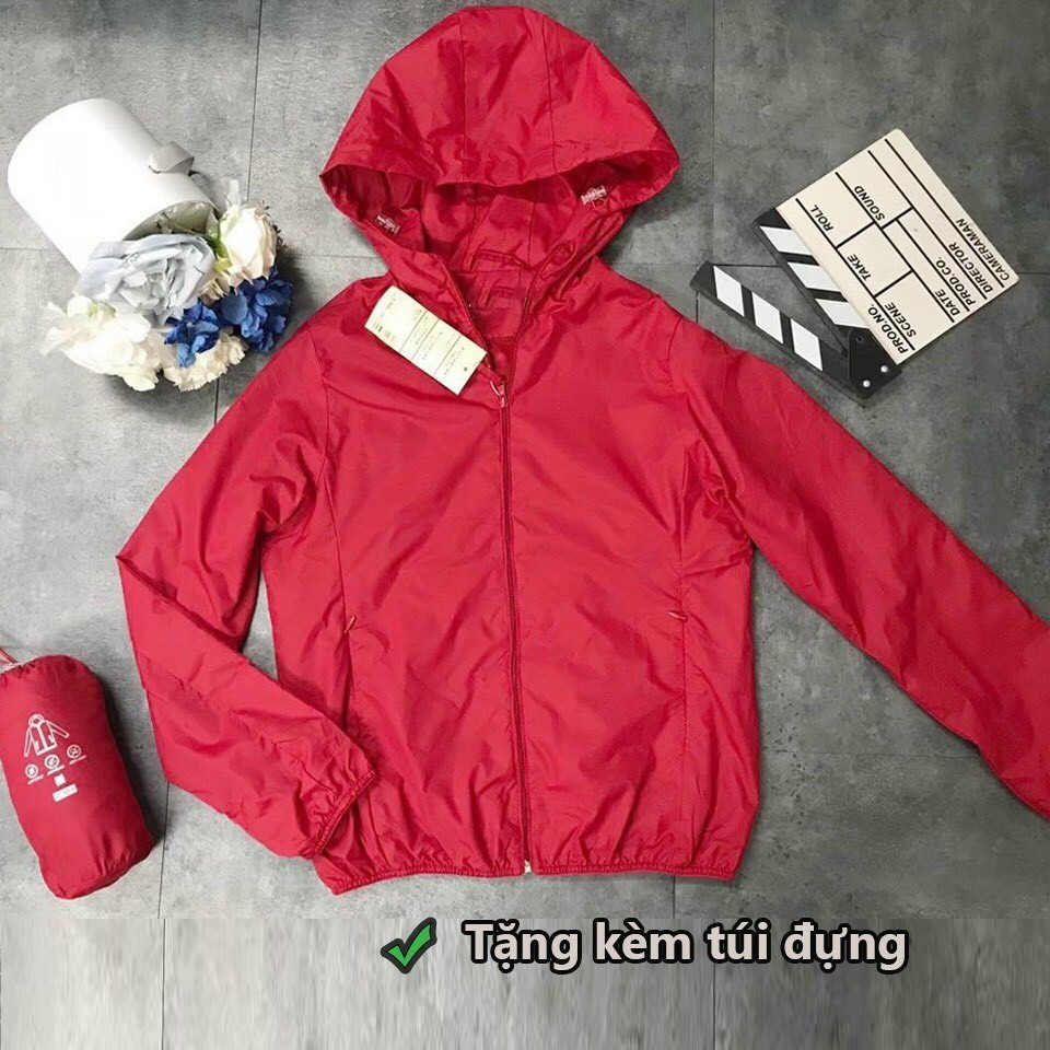 Áo gió LÓT LƯỚI CHO BẠN NỮ, kiểu dáng thể thao, năng động