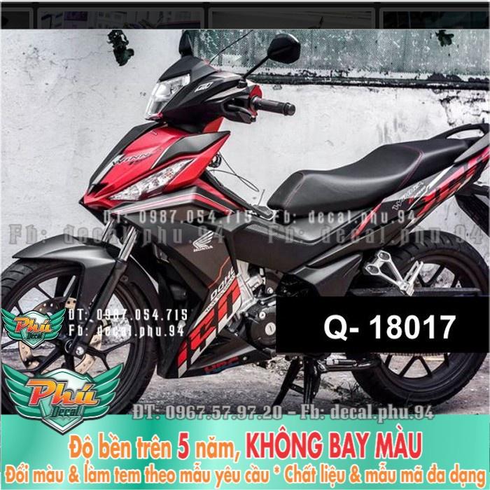 Tem rời winner 150 đỏ đen B