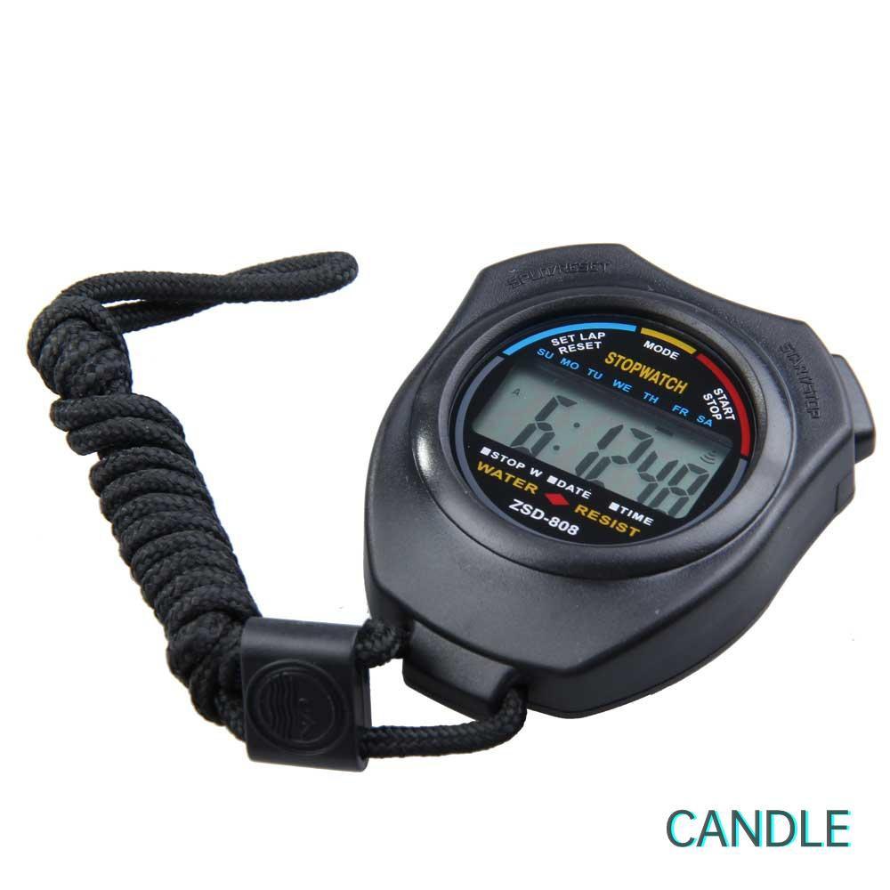Đồng Hồ Bấm Giờ Thể Thao Với Dây Đeo
