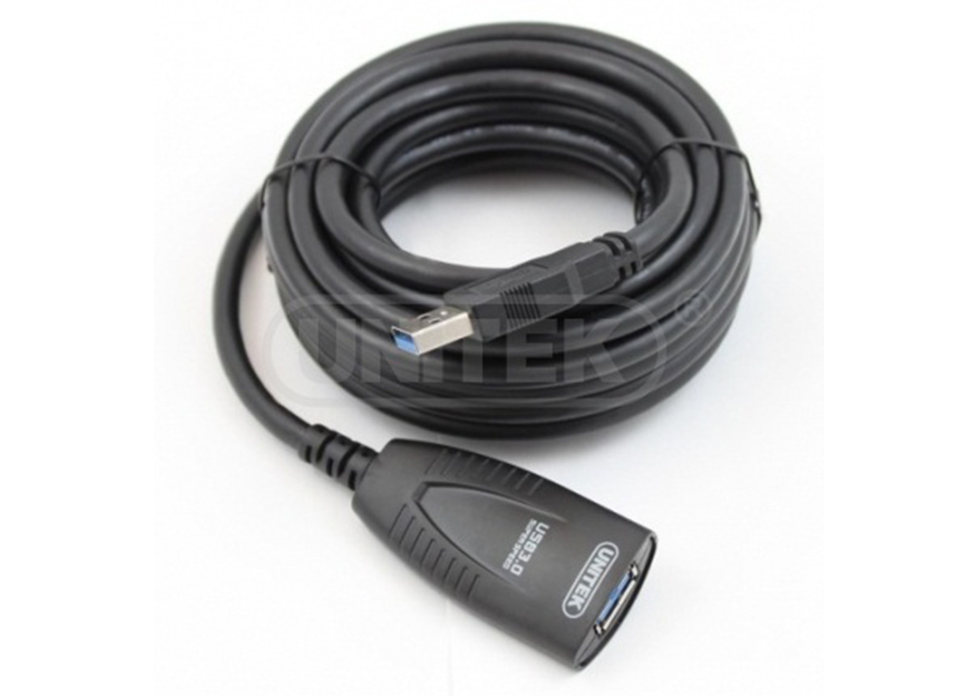Cáp nối dài USB 3.0 - 5m có IC khuếch đại Unitek Y-3015-Hàng chính hãng