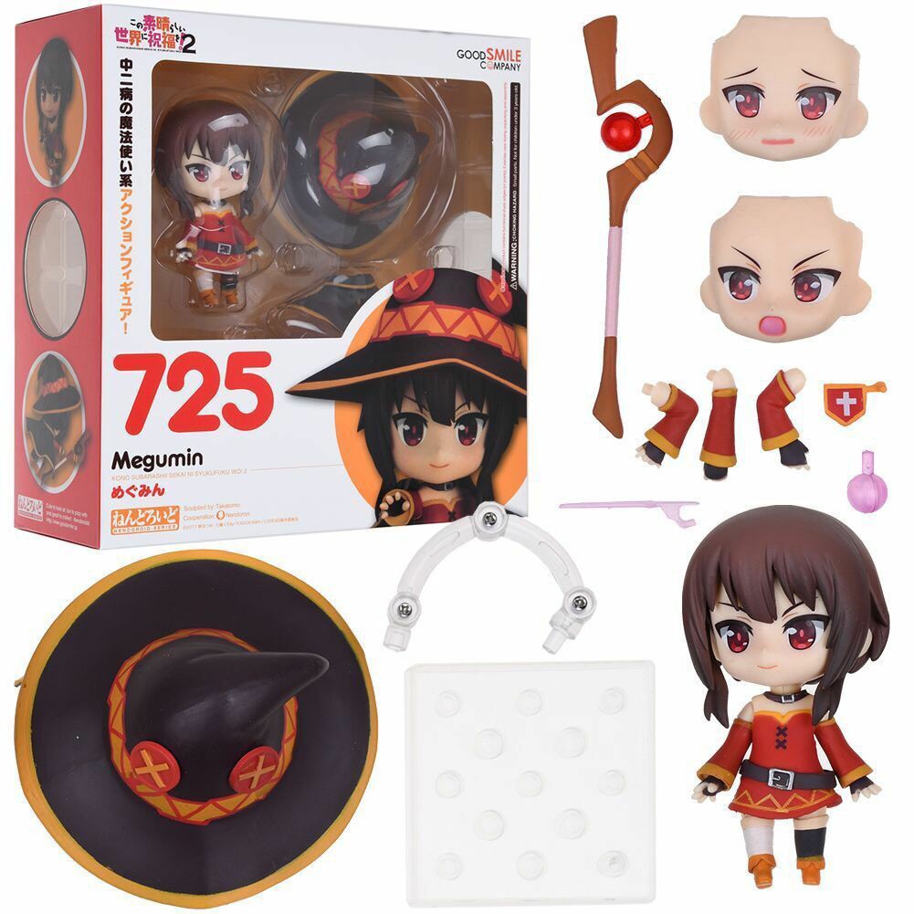 Mô hình Nendoroid megumin 725/ tượng figure anime megumin Konosuba