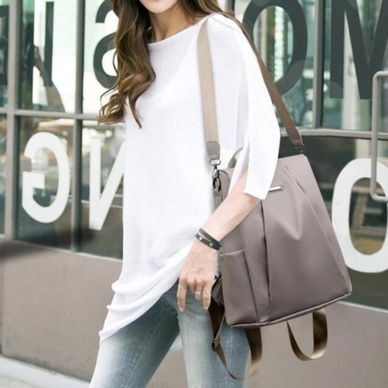 Chống Trộm Ba Lô Nữ Lưng Thời Trang Đa Năng Ba Lô Du Lịch Chống Nước Dung Tích Lớn Nữ Schoolbag