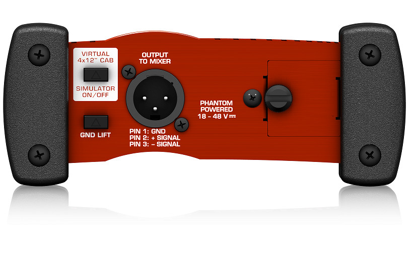 Behringer Ultra-G GI100 Professional Battery/Phantom Powered DI-Box with Guitar Speaker Emulation-Hàng Chính Hãng