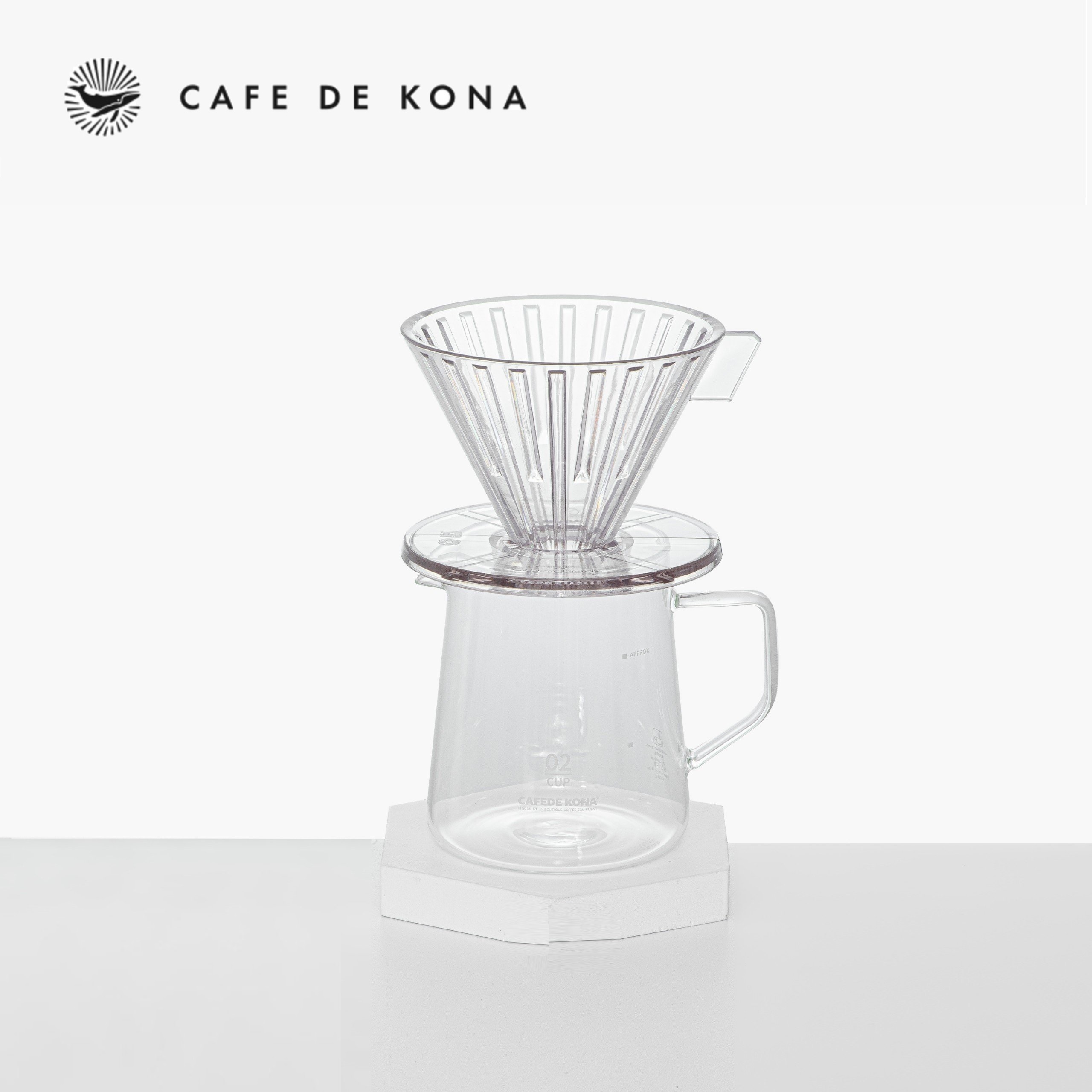 Bộ combo Gift Set pha cà phê V60 02 hiện đại CAFE DE KONA