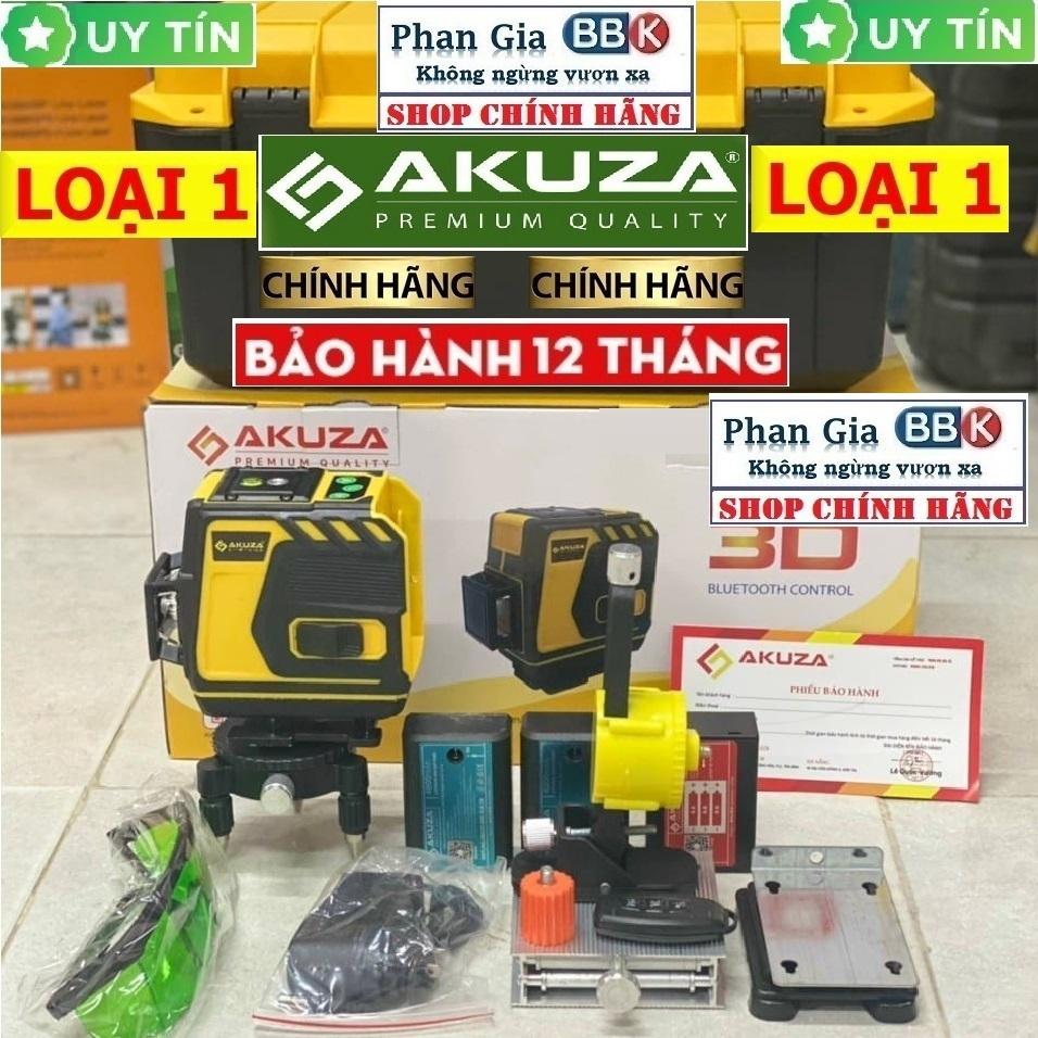 [chính hãƞg] Máy Cân Bằng Laze Xanh 12 Tia Siêu Sáng AKUZA - Máy cân mực chính hãƞg, Bảo Hành 1 Năm