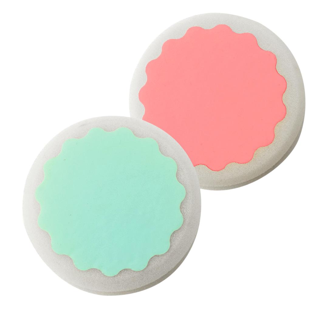 2PCs Skin Care Leg Arm Bikini Hair Removal Sponge Depilation Pads Remover