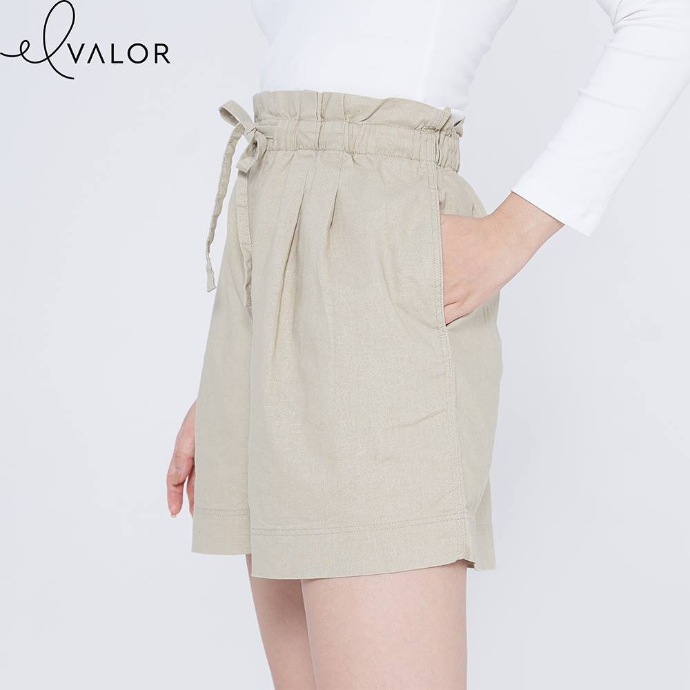 El Valor - Quần Short Linen Nữ xinh xắn đi chơi mềm mát sang năng động