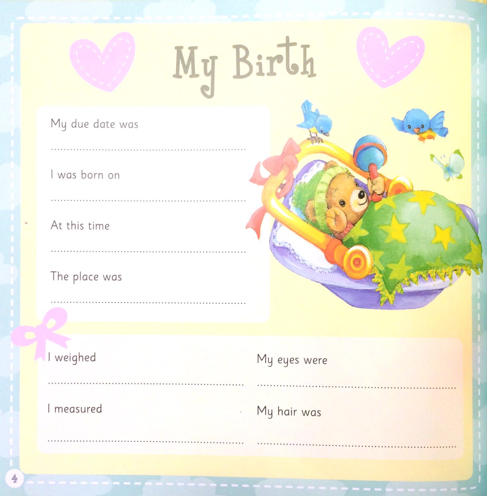 My First Five Year Diary - A Baby Record Book