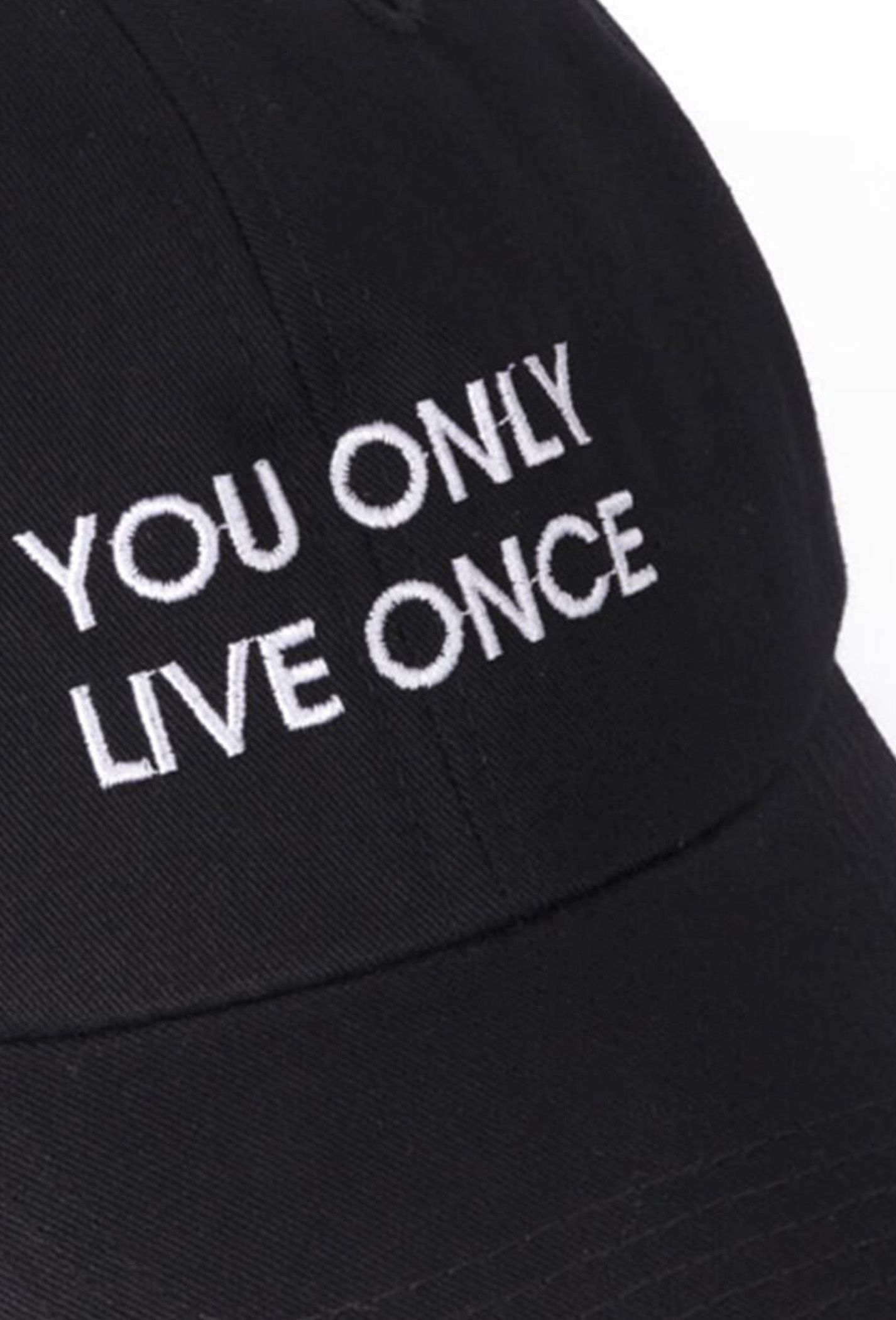 Nón kết, mũ lưỡi trai You only live once phối vải kaki form chuẩn thời trang cao cấp
