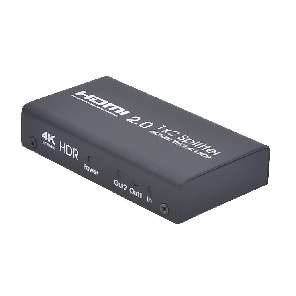 HDMI Splitter 1 In 2 Out 4K HDMI Switch Box Switcher Distributor US Plug