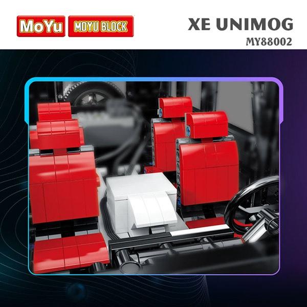 Đồ Chơi Lắp Ráp Mô Hình Xe Địa Hình Unimog – MOYU BLOCK 88002