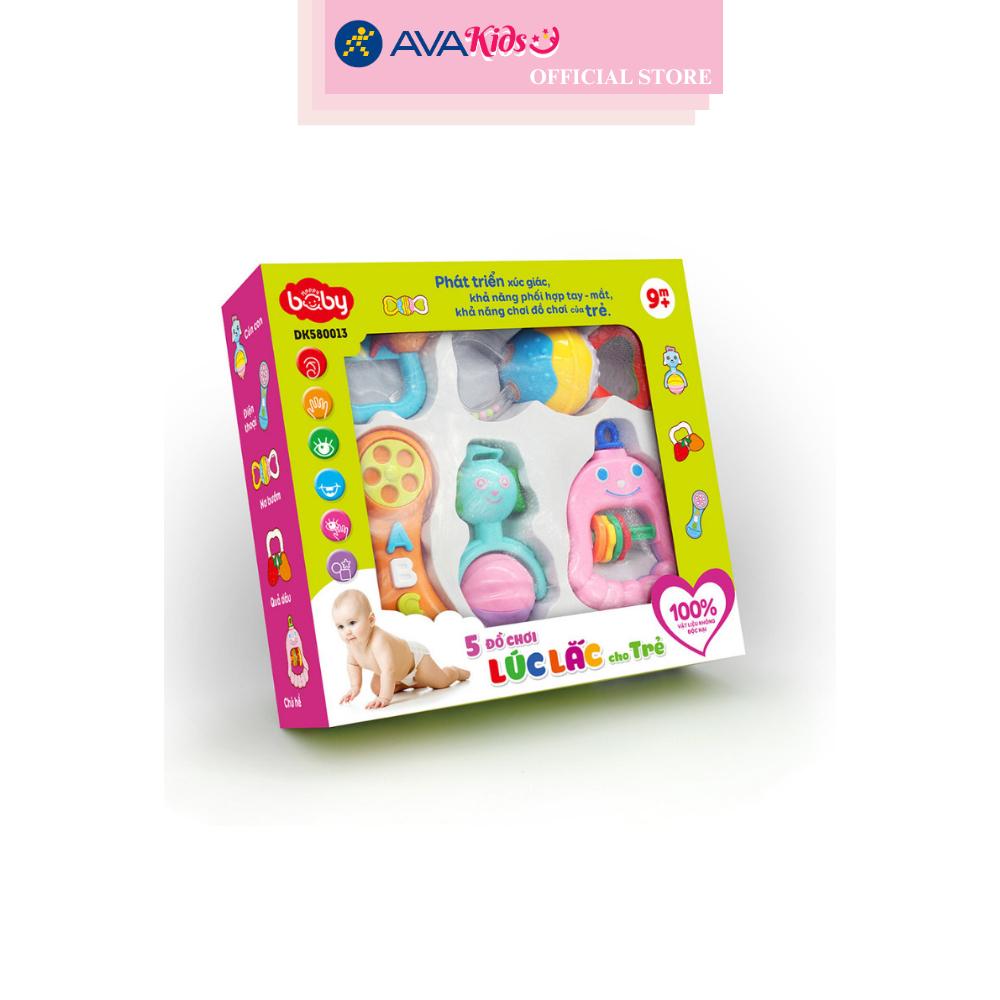 Bộ 5 đồ chơi lúc lắc Duka DK580013 - Hàng Chính Hãng