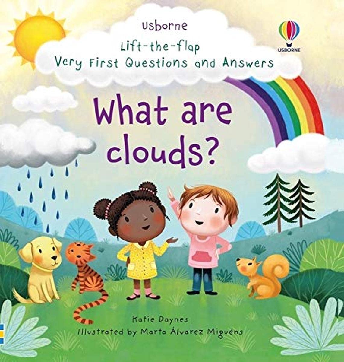 Sách tương tác tiếng Anh- Lift-the-flap Very First Questions and Answers What are clouds?