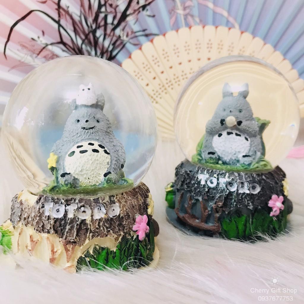 Quả Cầu Tuyết 7cm Dễ Thương Có Đèn - Quà Tặng Dễ Thương