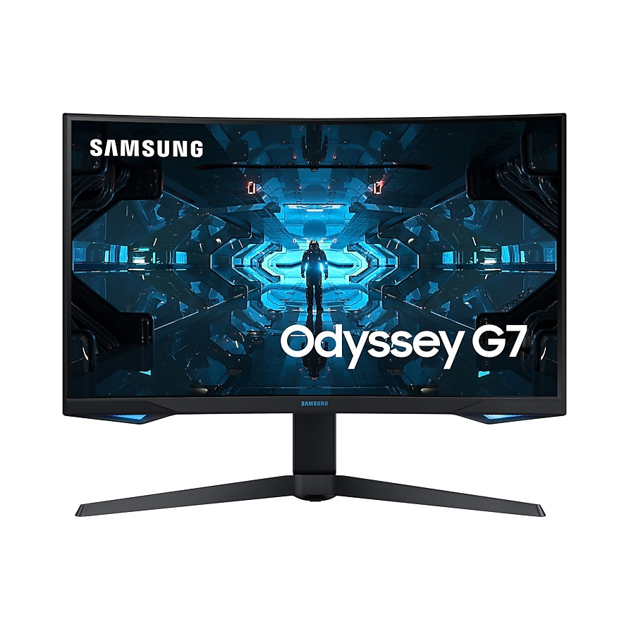 Màn hình cong Samsung QLED LC27G75 27&quot; VA 2K 240Hz Gsync - Hàng Chính Hãng