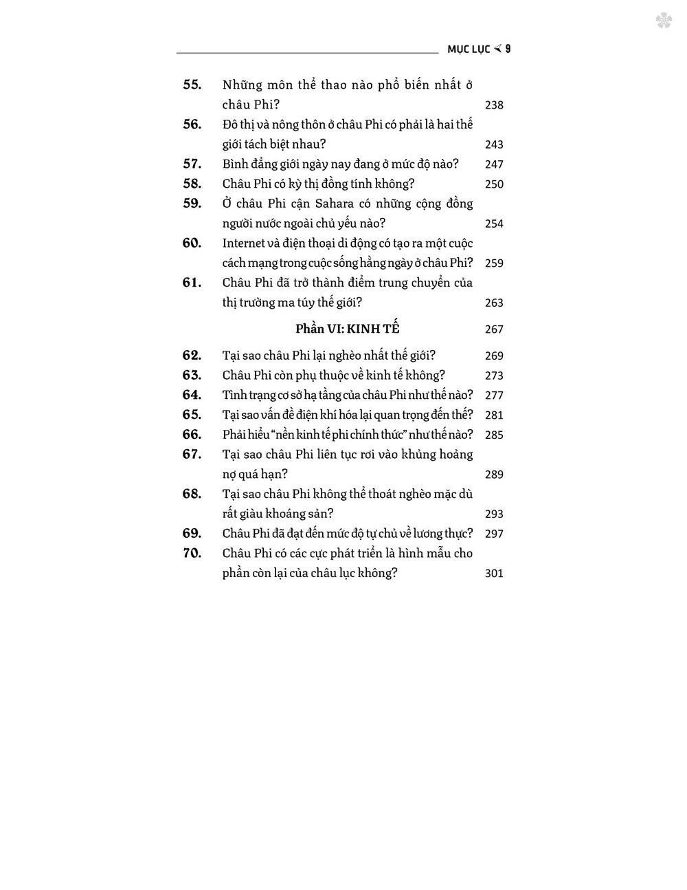 Châu Phi qua 100 câu hỏi - bản in 2024